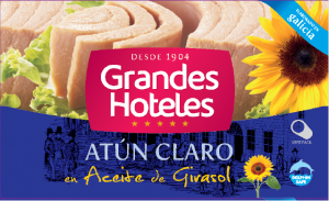 Canned yellowfin tuna 